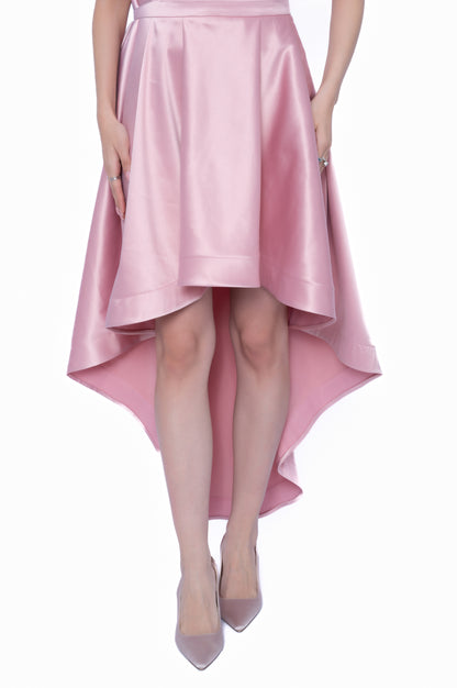 Rochie Roz Full Set: Corset, Fustă cu trenă & Accesorii inlcuse